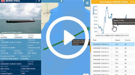 prestige vessel tracking.